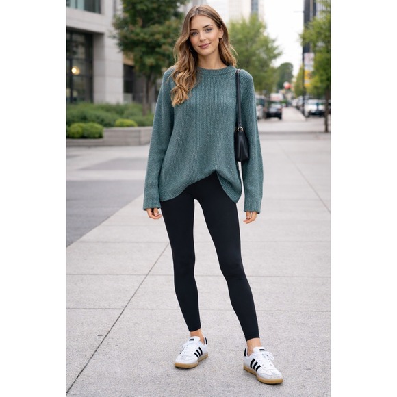 Old Navy Sweaters - Old Navy Womens Green Oversized Sweater XLT NWT Wool Chunky Goblincore Earthy